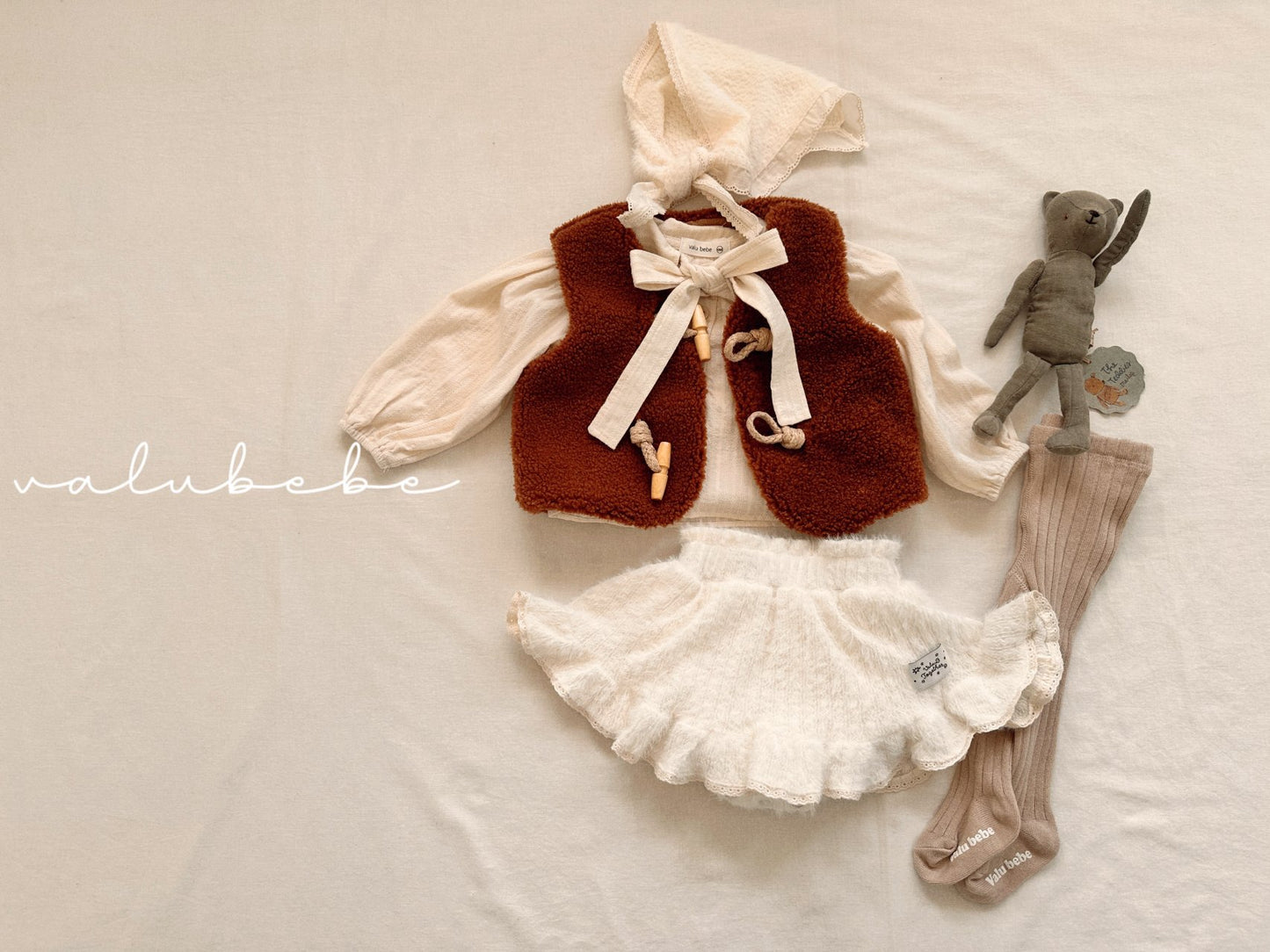 韓國童裝 25冬|valubebe 25520 waistcoat
