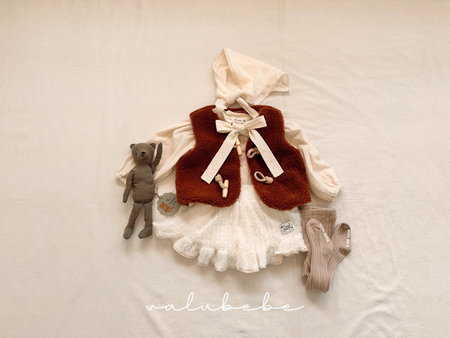 韓國童裝 25冬|valubebe 25520 waistcoat