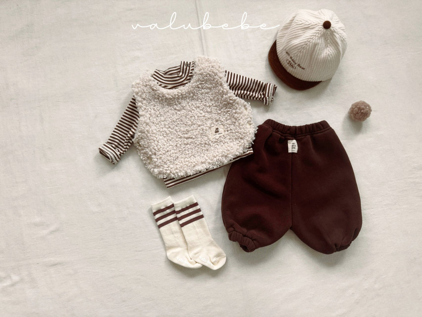 韓國童裝 25冬|valubebe 25529 pants