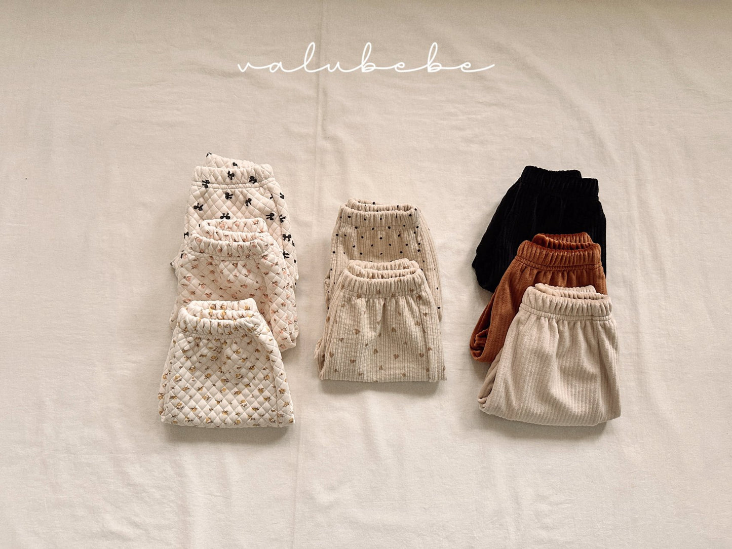 韓國童裝 25冬|valubebe 25536 pants