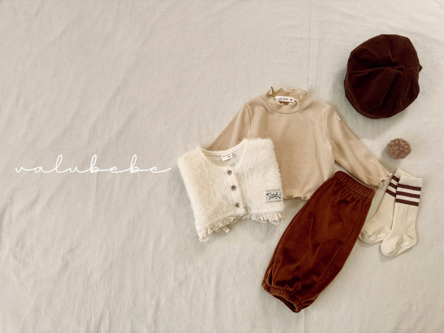 韓國童裝 25冬|valubebe 25536 pants