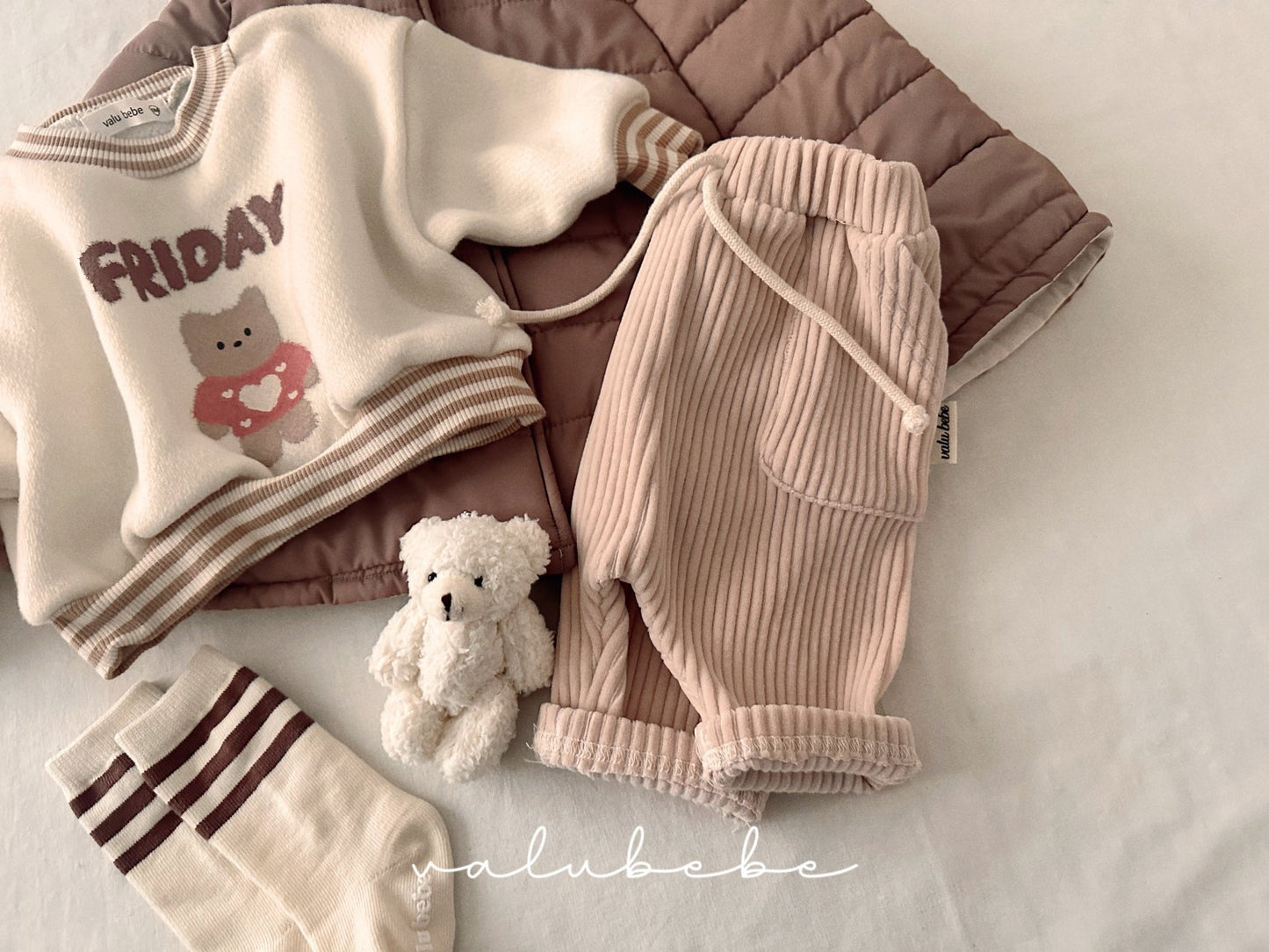 韓國童裝 25冬|valubebe 25538 pants