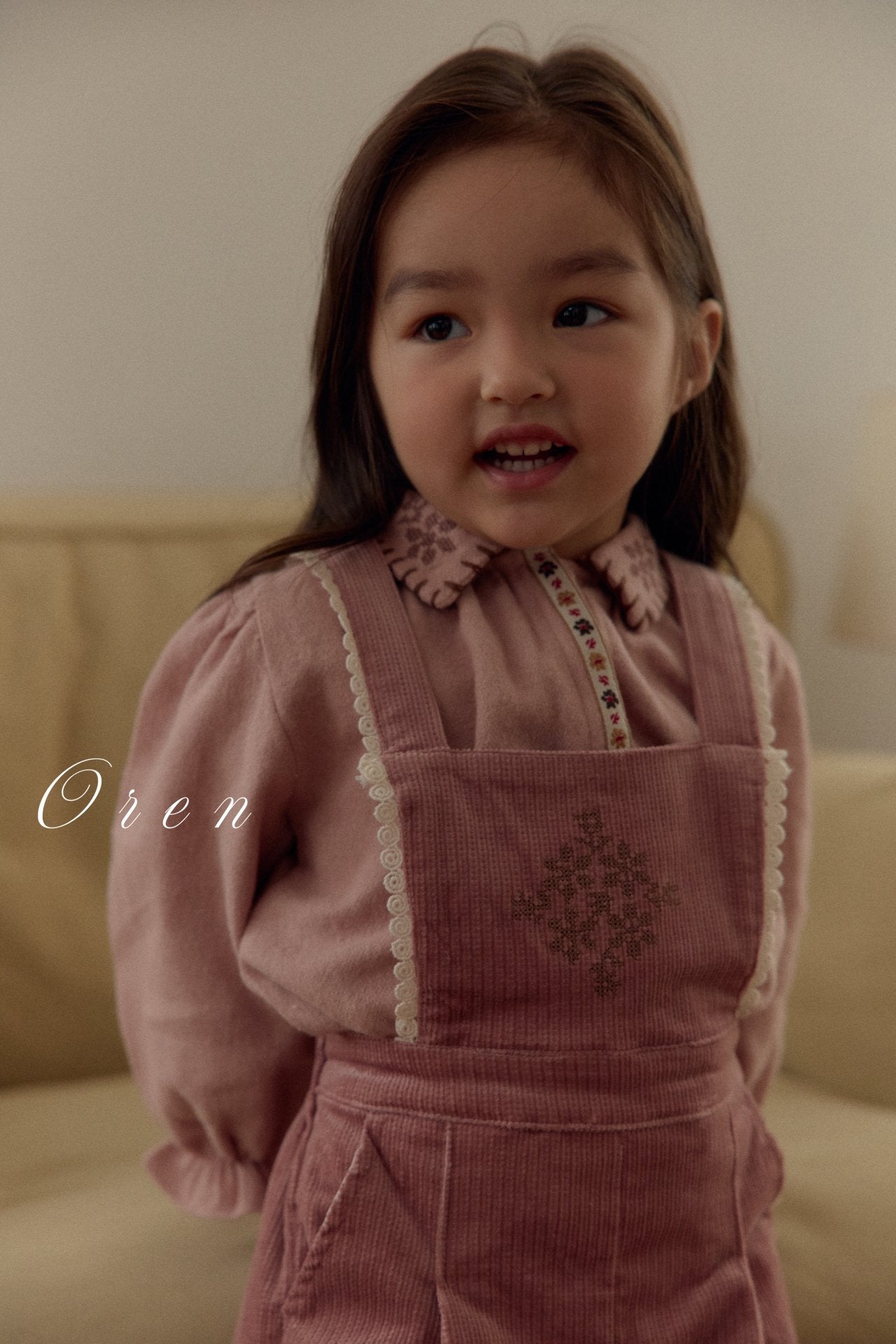 韓國童裝 25冬|oren 25558 overall