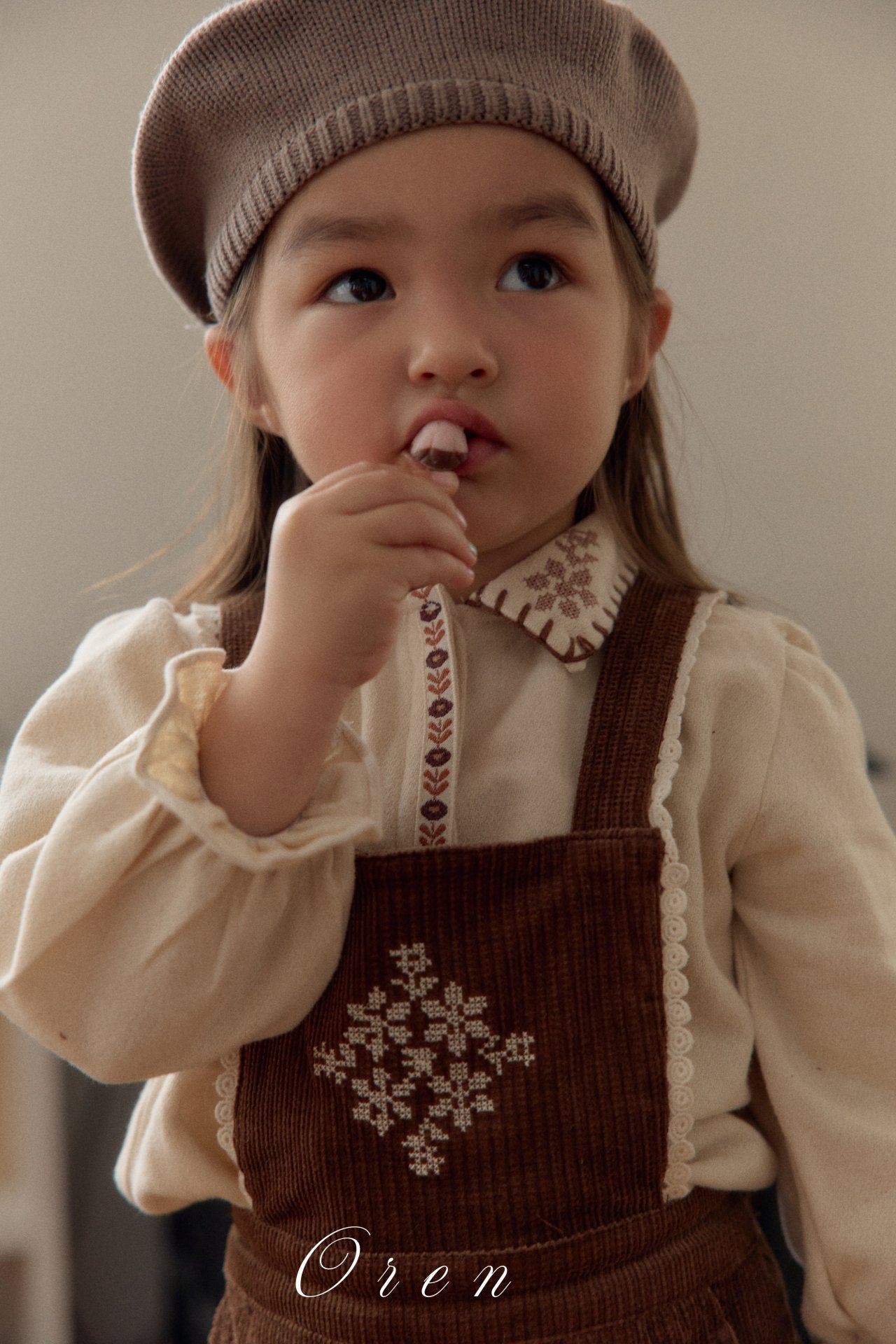 韓國童裝 25冬|oren 25558 overall