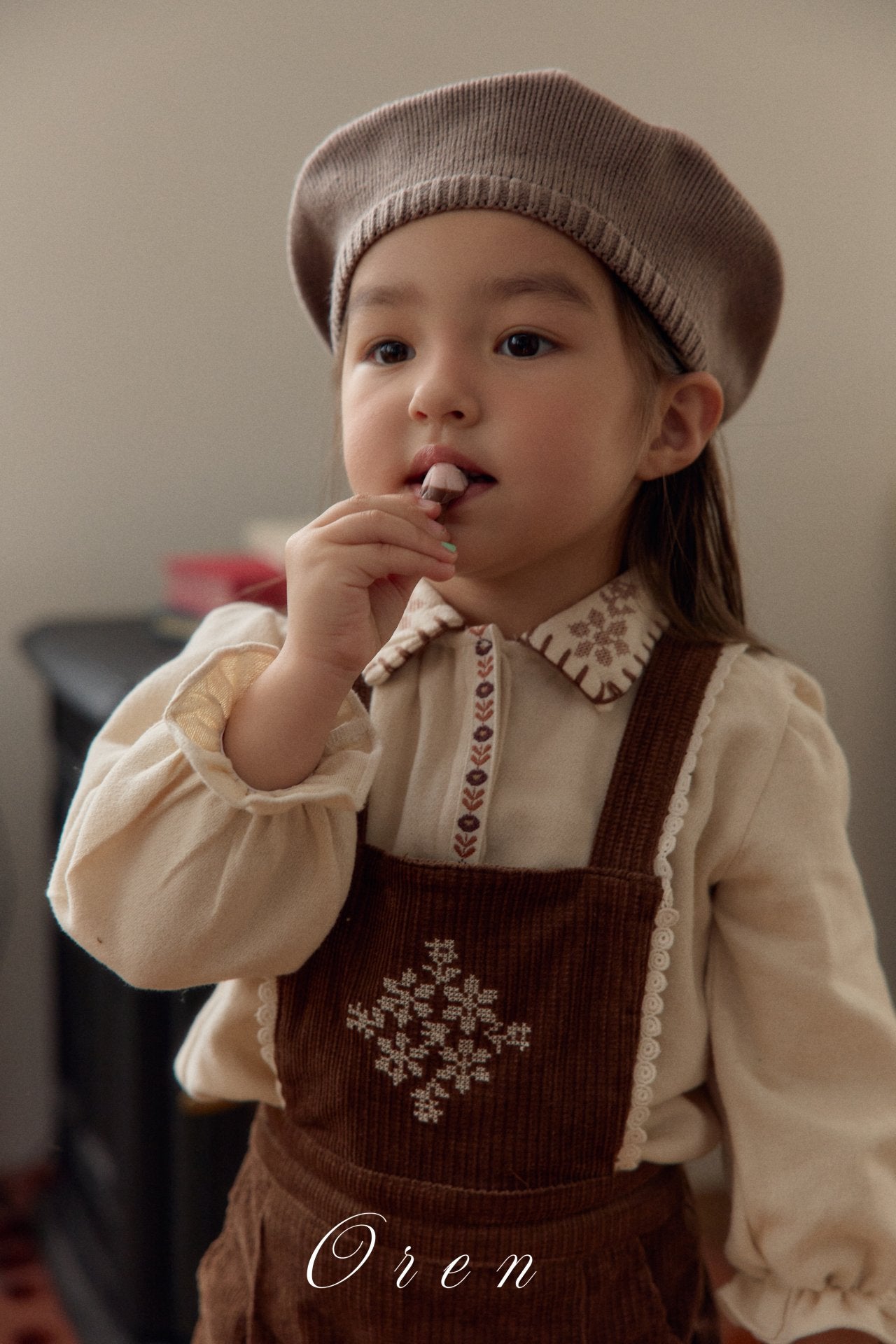 韓國童裝 25冬|oren 25558 overall