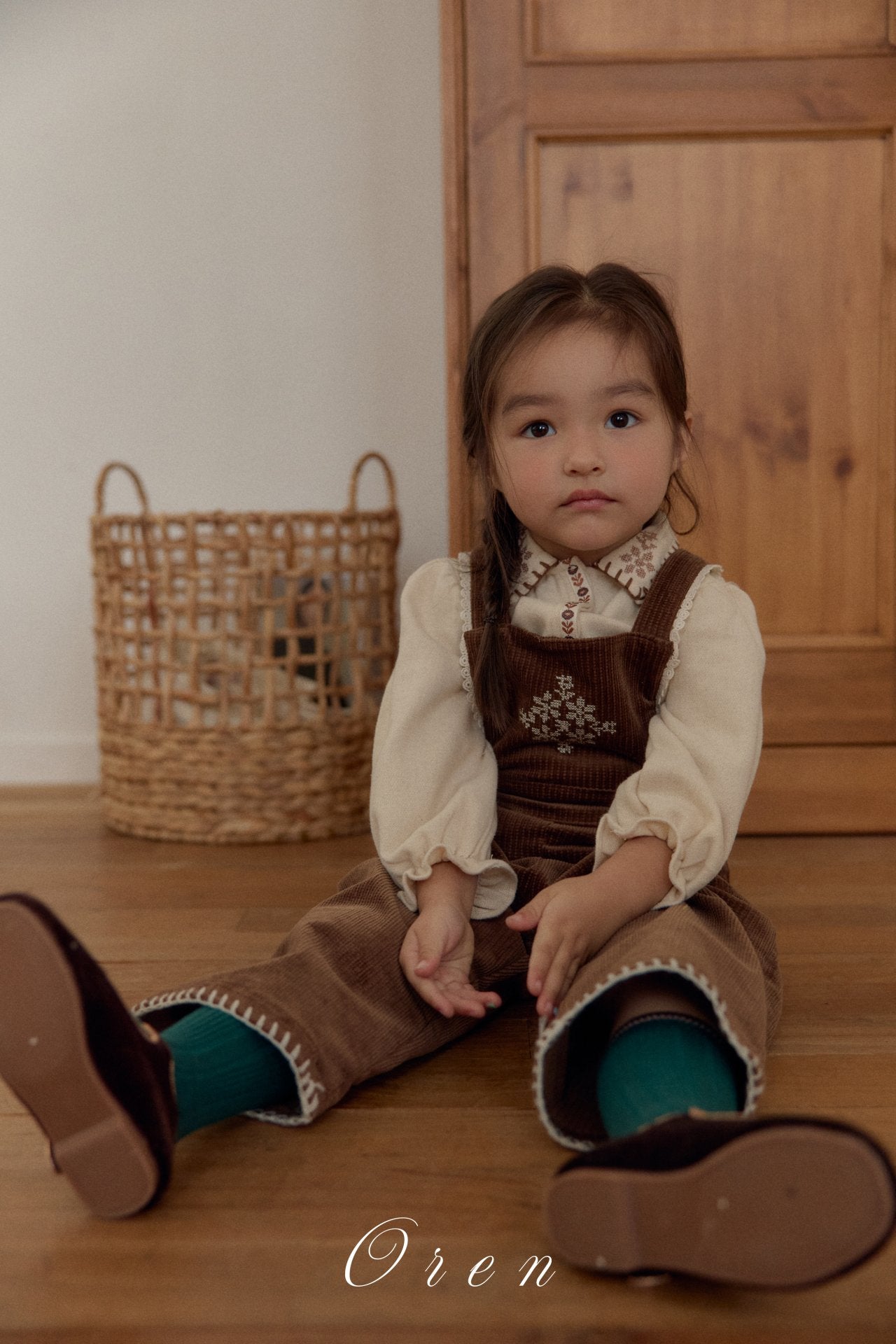 韓國童裝 25冬|oren 25558 overall