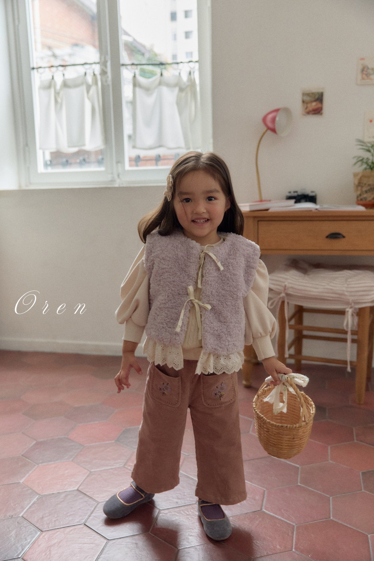 韓國童裝 25冬|oren 25561 pants
