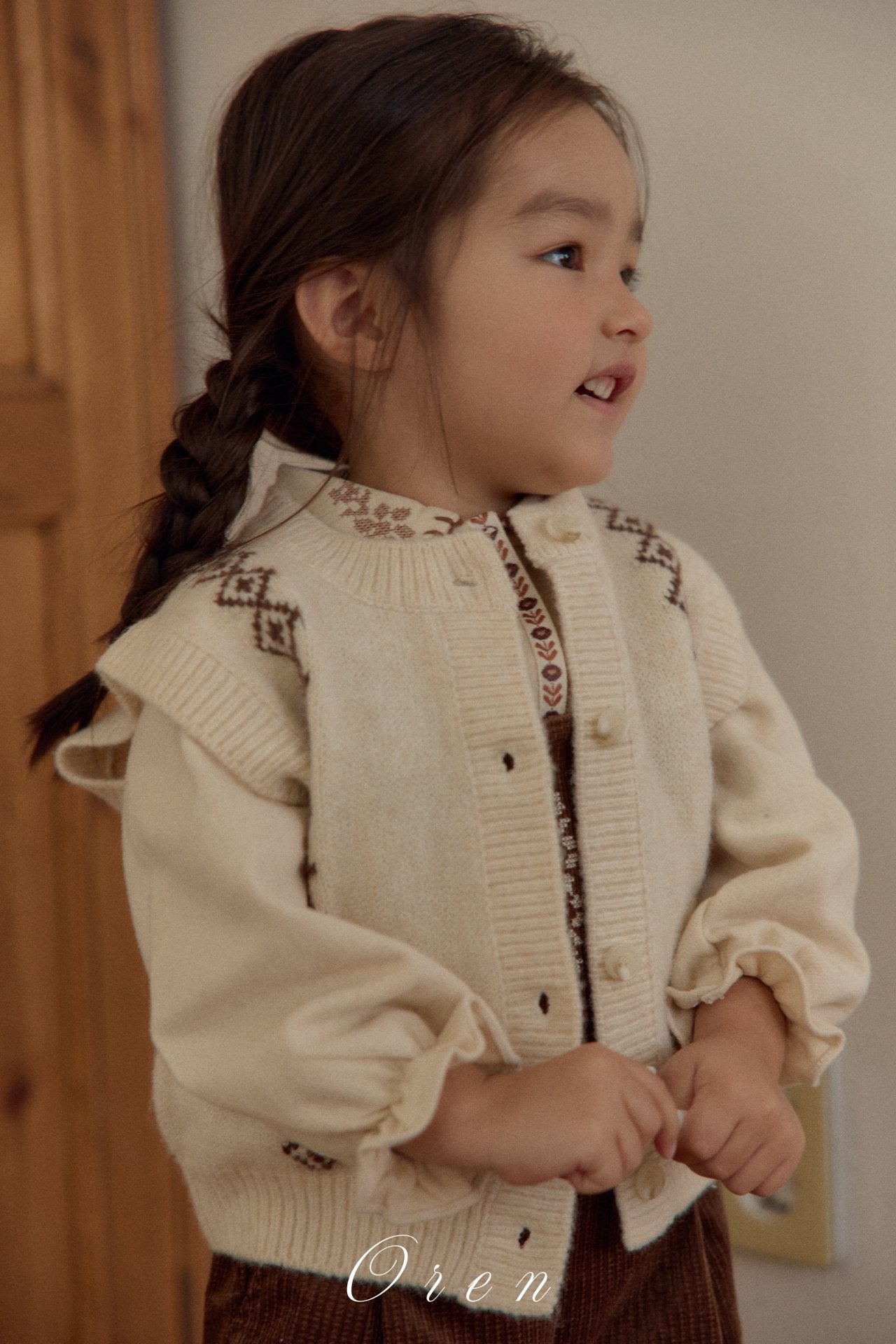 韓國童裝 25冬|oren 25570 waistcoat