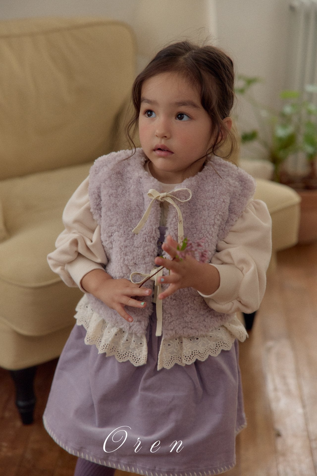 韓國童裝 25冬|oren 25571 waistcoat