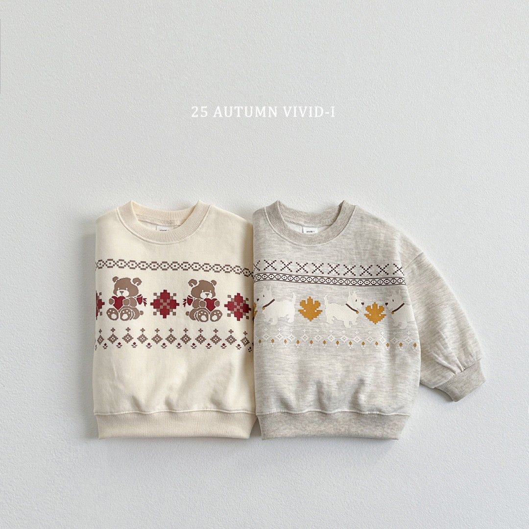 25秋🍁🐶🐻動物圖案上衣