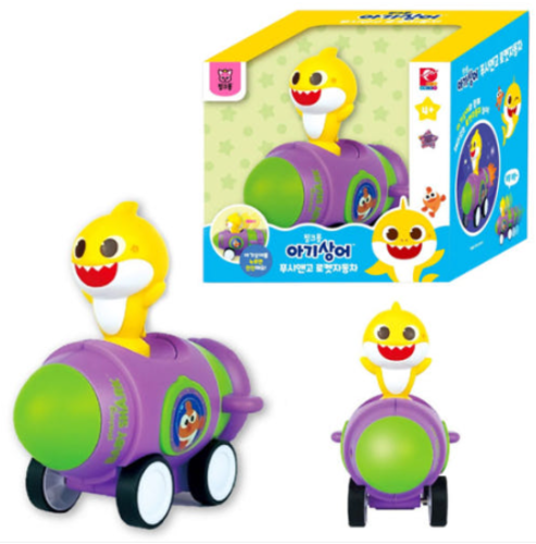 Babyshark Push and Go Roket Car