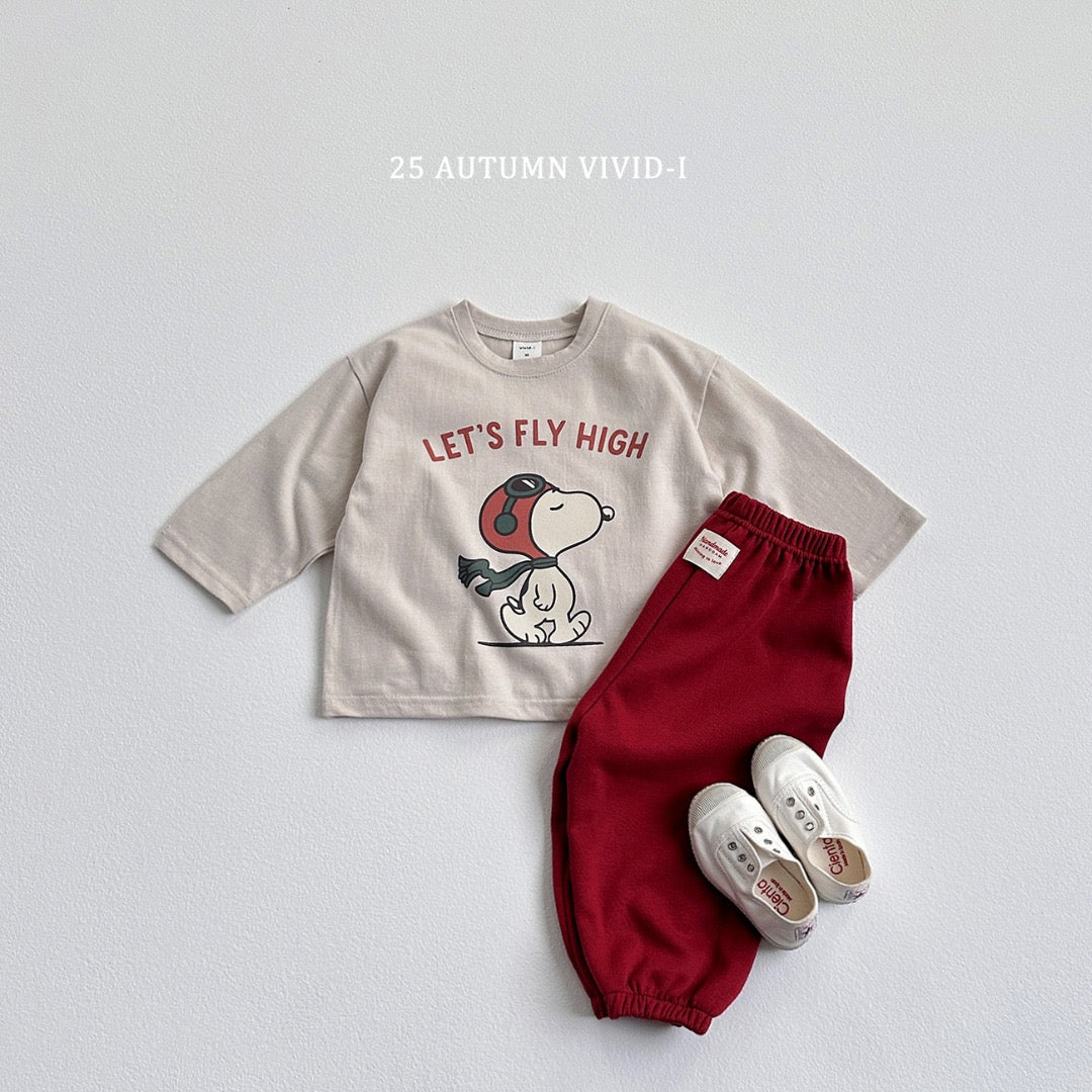 25秋🍁snoopy let’s fly high上衣