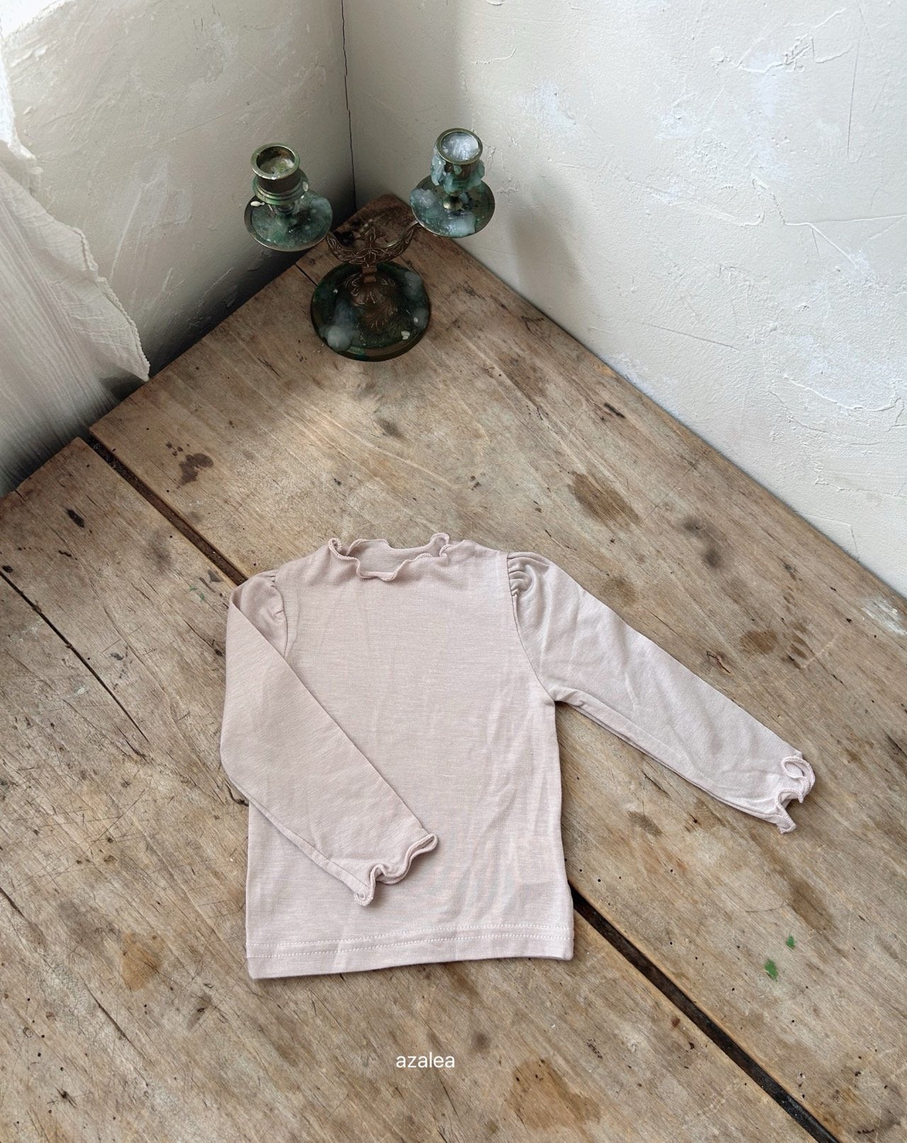 25秋🍁azalea |荷葉波浪領上衣