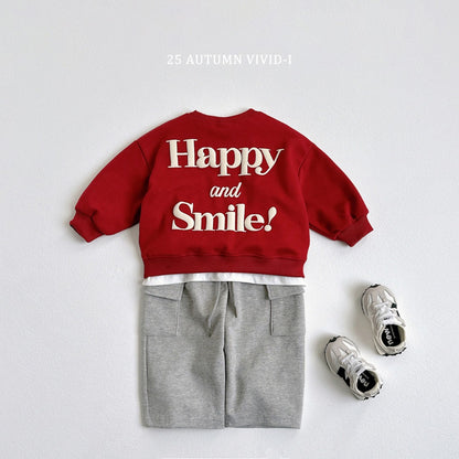 25秋🍁happy and smile上衣