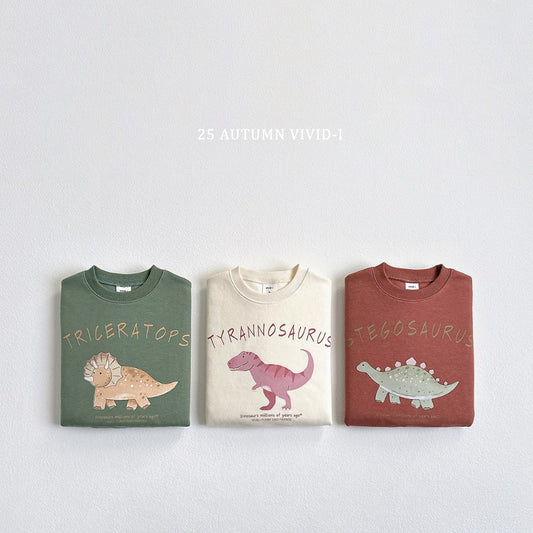 25秋🍁stegosaurus/tyrannosaurus/triceratops恐龍上衣