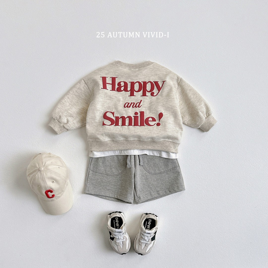 25秋🍁happy and smile上衣