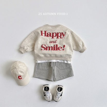 25秋🍁happy and smile上衣