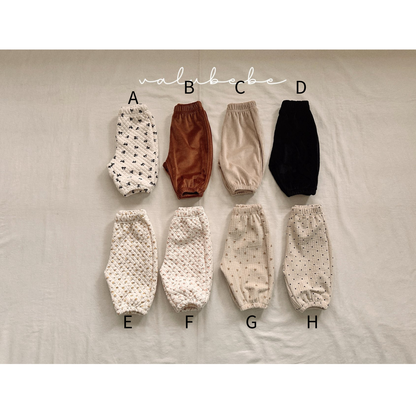 韓國童裝 25冬｜valubebe 25536 pants