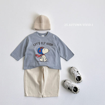 25秋🍁snoopy let’s fly high上衣