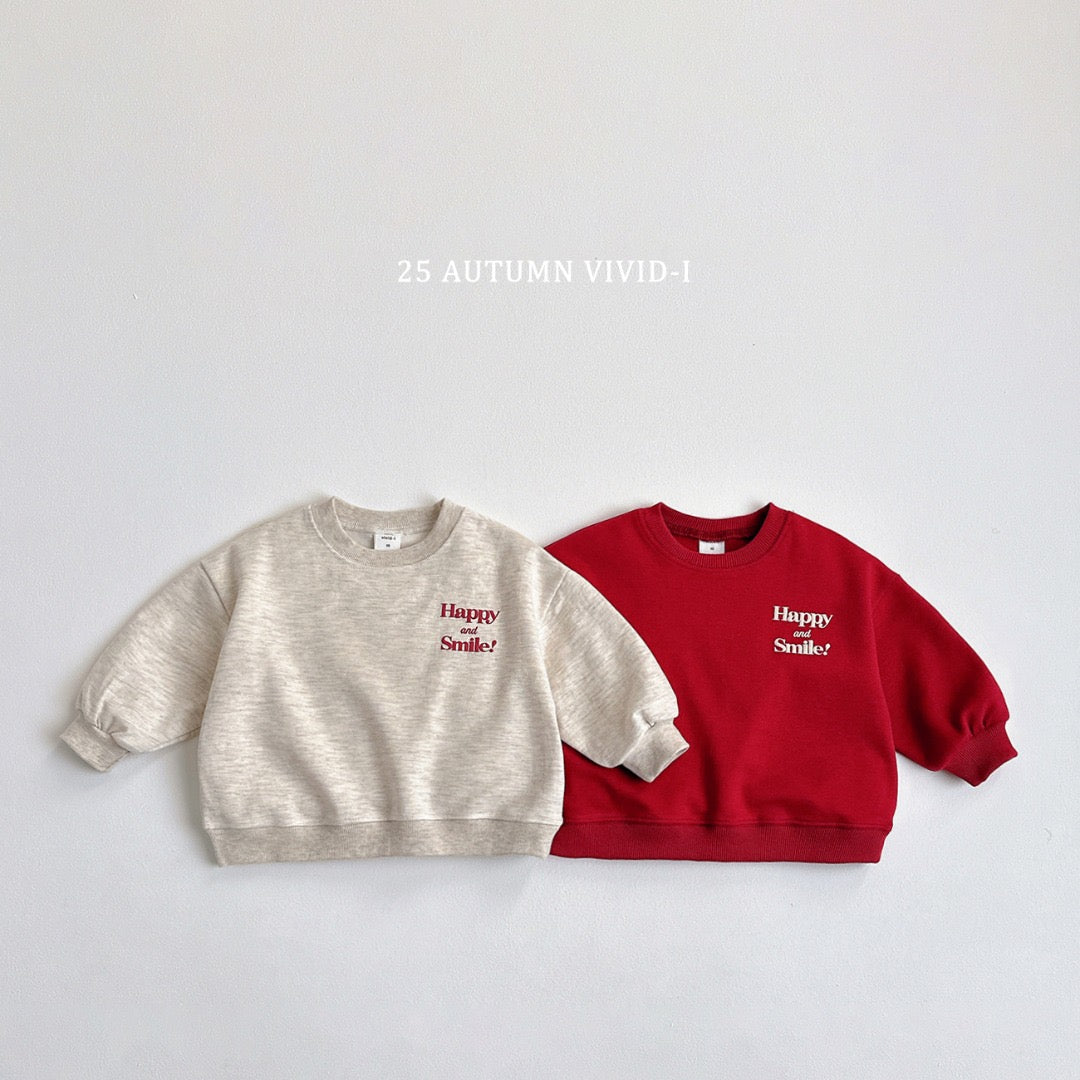 25秋🍁happy and smile上衣