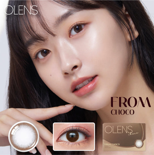 Olens月拋 1盒2片盒裝From Choco