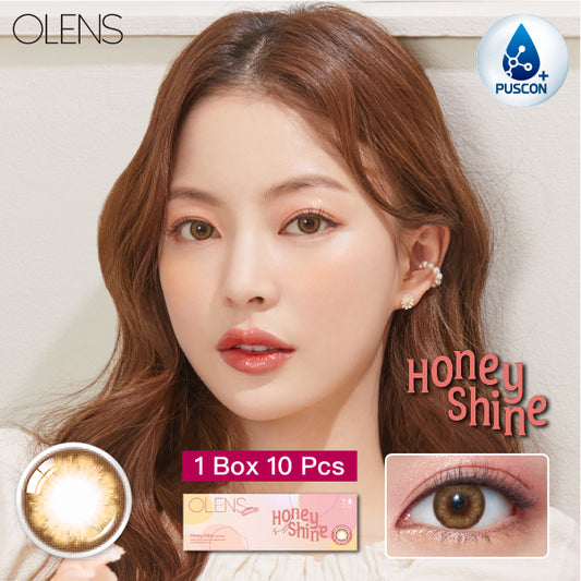 Olens日拋 1盒10片盒裝Honey Shine Brown