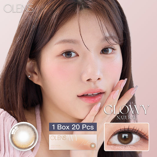 Olens日拋 1盒20片盒裝Glowy Natural Latte Brown