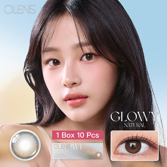 Olens日拋 1盒10片盒裝Glowy Natural Mocha Brown