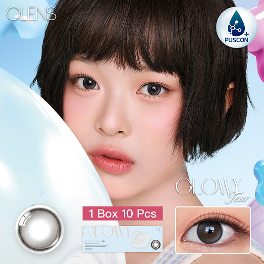Olens日拋 1盒10片盒裝Glowy Tear Gray