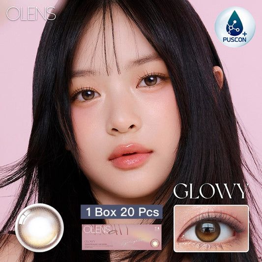 Olens日拋 1盒20片盒裝Eyelighter Glowy Brown