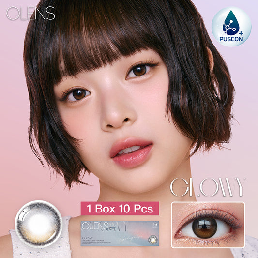 Olens日拋 1盒10片盒裝Eyelighter Glowy Black