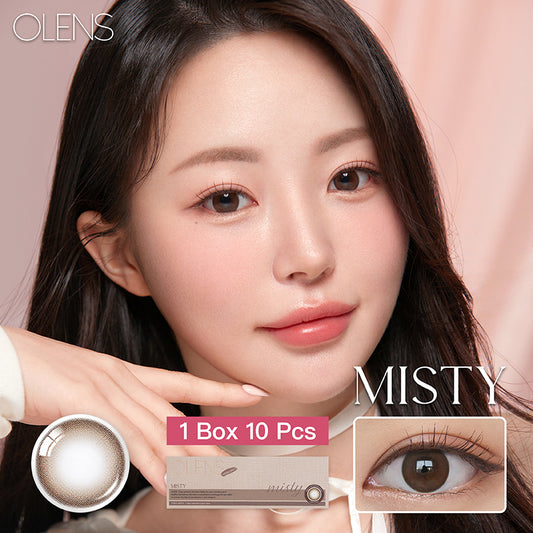 Olens日拋 1盒10片盒裝Misty Natural Choco