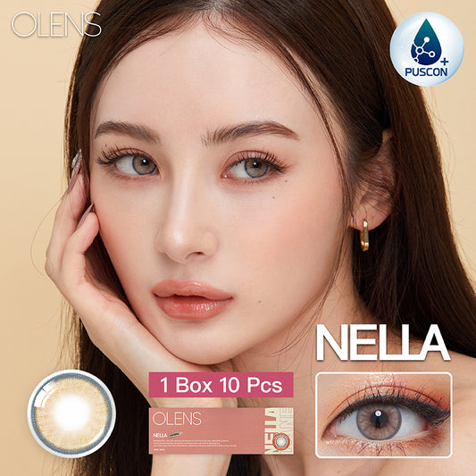 Olens日拋 1盒10片盒裝Nella Ash Beige
