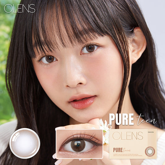 Olens月拋 1盒2片盒裝Prue Teen Brown