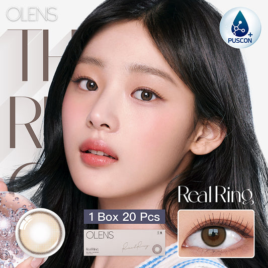 Olens日拋 1盒20片盒裝Real Ring Brown