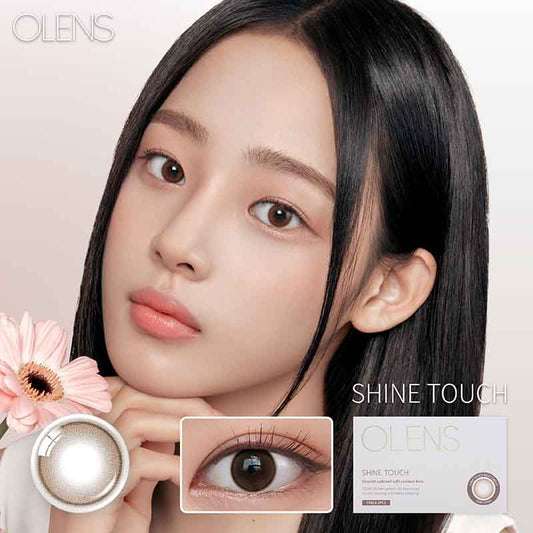 Olens月拋 1盒2片盒裝Shine Touch Milky Choco