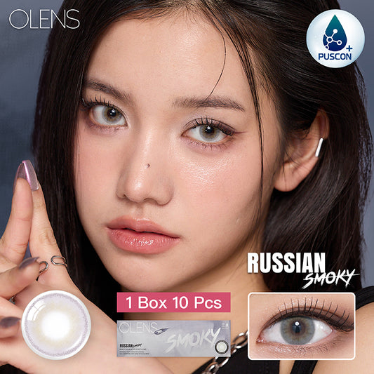 Olens日拋 1盒10片盒裝Russian Smoky Gray