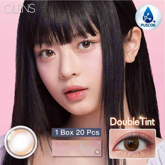 Olens日拋 1盒20片盒裝Double Tint Brown