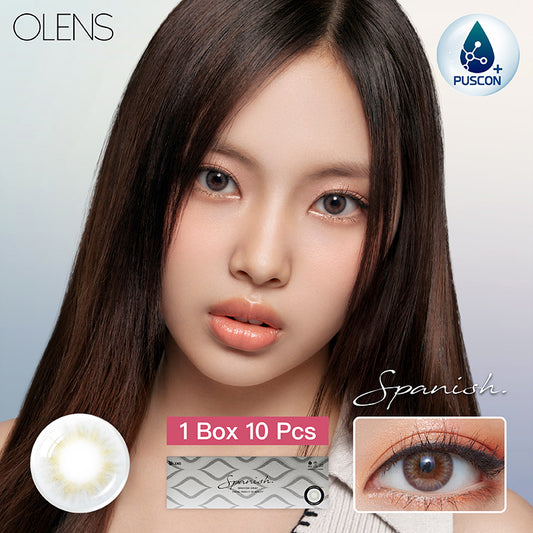 Olens日拋 1盒10片盒裝Spanish Gray
