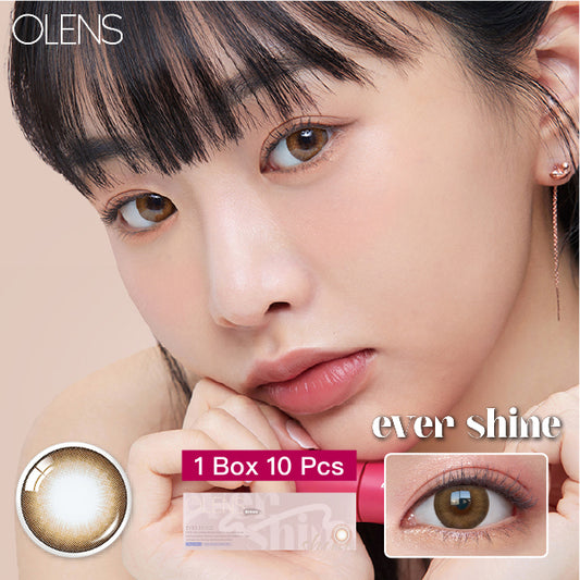 Olens日拋 1盒10片盒裝Ever Shine Brown
