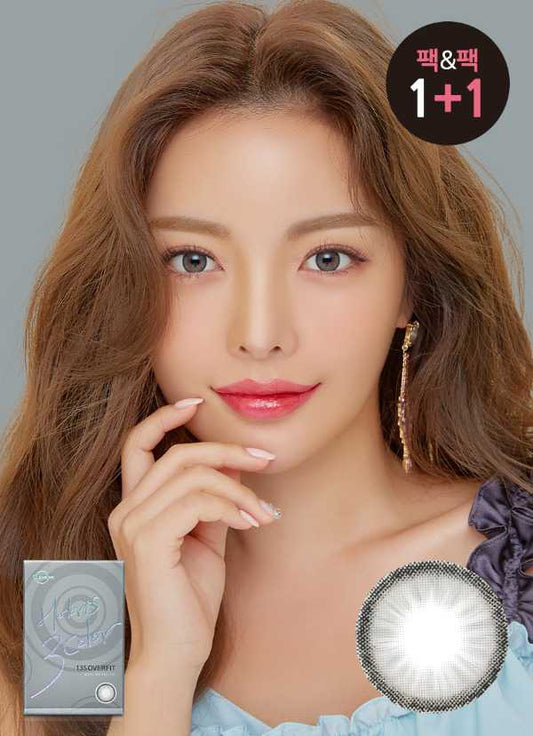 LENSME月拋 1盒2片盒HOLORIS 3 COLOR MILD GRAY