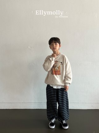 25秋🍁橡筋間紋寬鬆褲