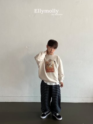 25秋🍁橡筋間紋寬鬆褲