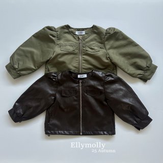 25秋🍁泡泡袖皮質外套