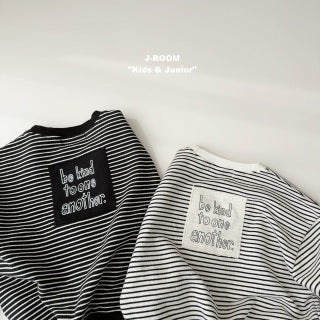 25秋🍁間條be kind to one anothor上衣