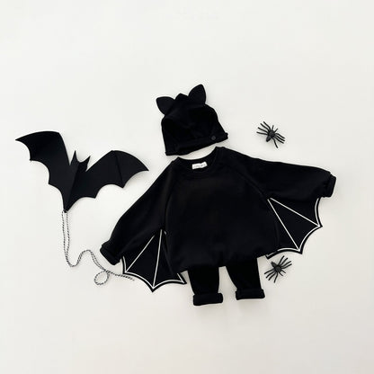 25秋🍁oottbebe |halloween 蝙蝠上衣連褲套裝