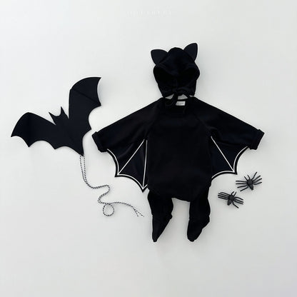 25秋🍁oottbebe |halloween 蝙蝠包屁衣連褲套裝