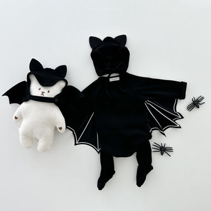25秋🍁oottbebe |halloween 蝙蝠包屁衣連褲套裝
