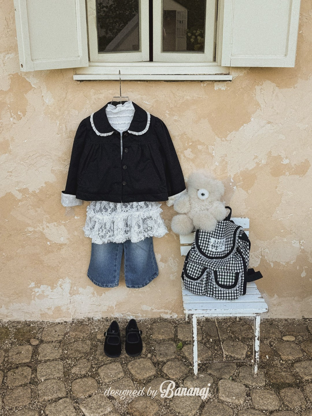 韓國童裝 25秋｜BananaJ  25301 Outer_Kids