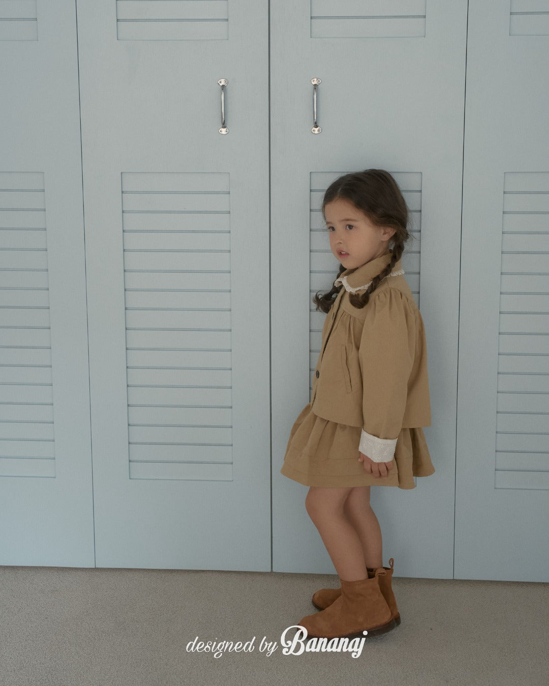韓國童裝 25秋｜BananaJ  25301 Outer_Kids
